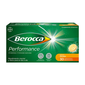 Berocca Performance : Comprimés Effervescents Vitaminés - Kermatone