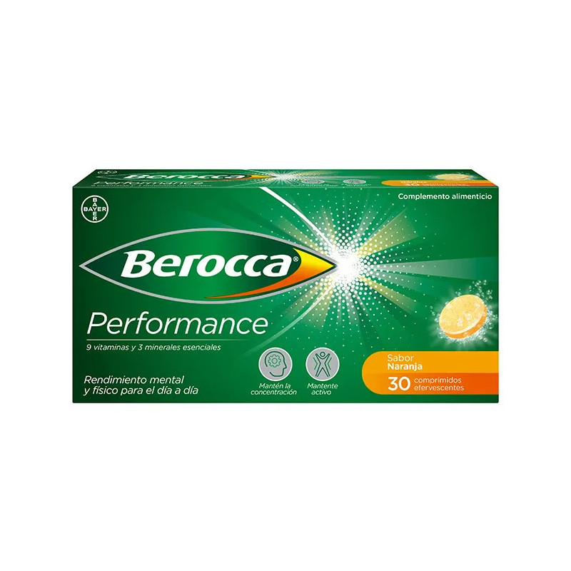 Berocca Performance : Comprimés Effervescents Vitaminés - Kermatone