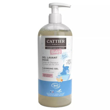 Cattier Eau Nettoyante Bébé 500ml - Douceur Bio