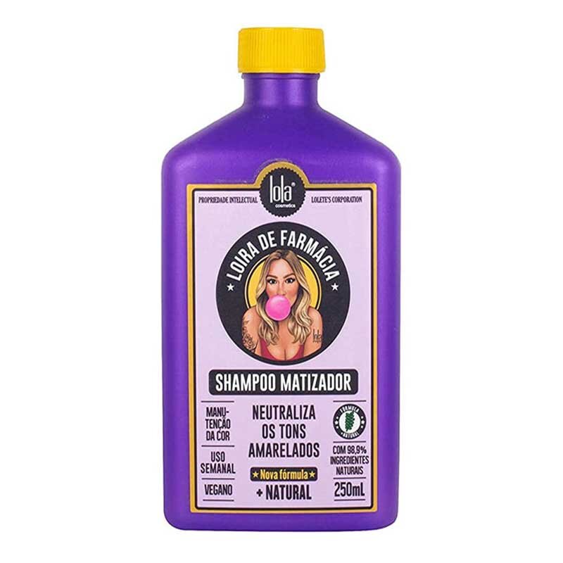 Shampoo Matizador Lola Cosmetics Loira 250ml
