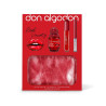 Don Algodón Red Party Maquillage 30 pcs Bolso