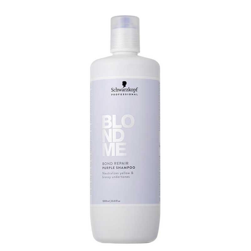 Schwarzkopf BlondMe Bond Repair Shampooing Violet 1000ml