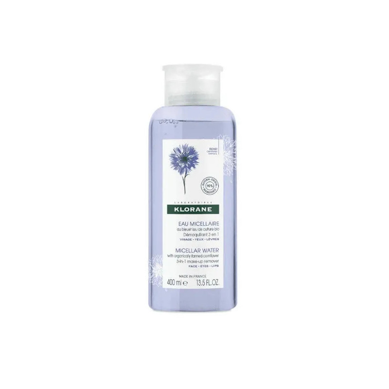 Klorane Eau Micellaire Bleuet 3en1 400ml