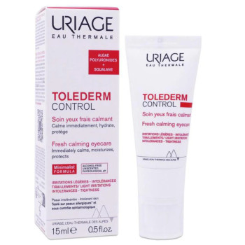 Uriage Toléderm Crème Yeux 15ml | Soin Apaisant