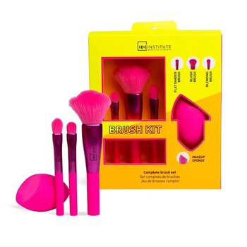 IDC Institute Kit 4 Pinceaux Maquillage & Blender