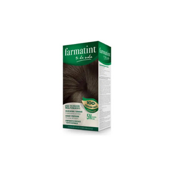 Farmatint Gel Coloration Permanente 5N Châtain Clair | Kermatone