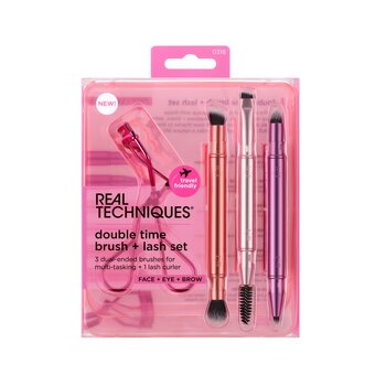 Real Techniques Double Time Brush - Kit 4 Pinceaux