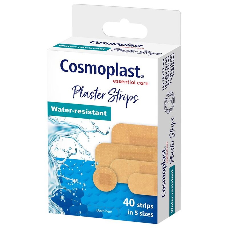 Tiritas Cosmoplast Surtidas 40 Uds Water Resist