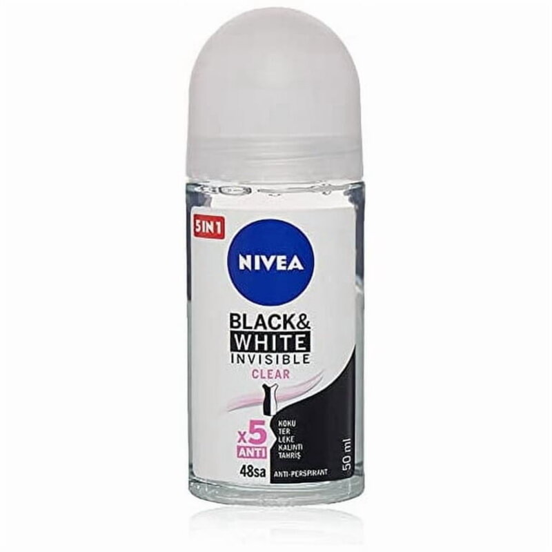 Nivea Black & White Déodorant Stick 50ml - Invisible