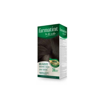 Farmatint Gel Coloration Permanente 3N Brun Foncé - Kermatone