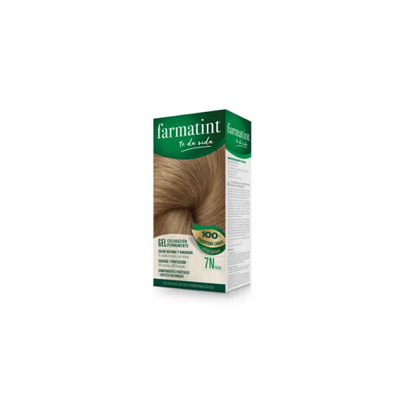 Farmatint Gel Coloration Permanente 7N Blond - Kermatone