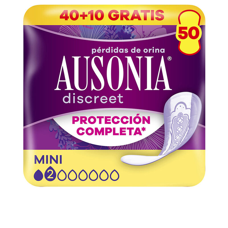 Ausonia Discreet Mini 50 U - Protections fuites légères