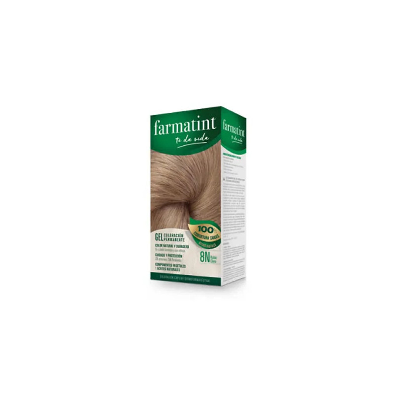 Farmatint Gel Coloration Permanente 5N Blond Clair - Kermatone