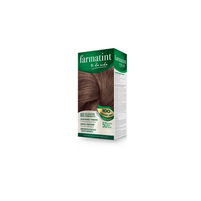 Farmatint Gel Coloration Permanent 5D Brun Doré Clair - Kermatone