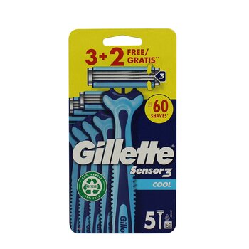 Gillette Sensor3 Cool, 4 lames jetables