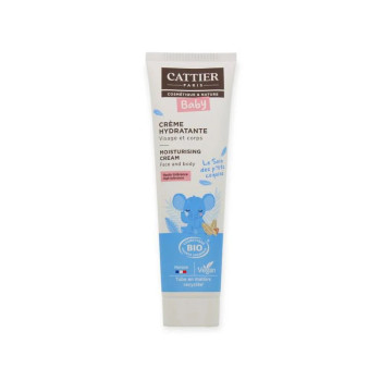 Crème Hydratante Bébé Cattier 100ml - Peaux Sensibles