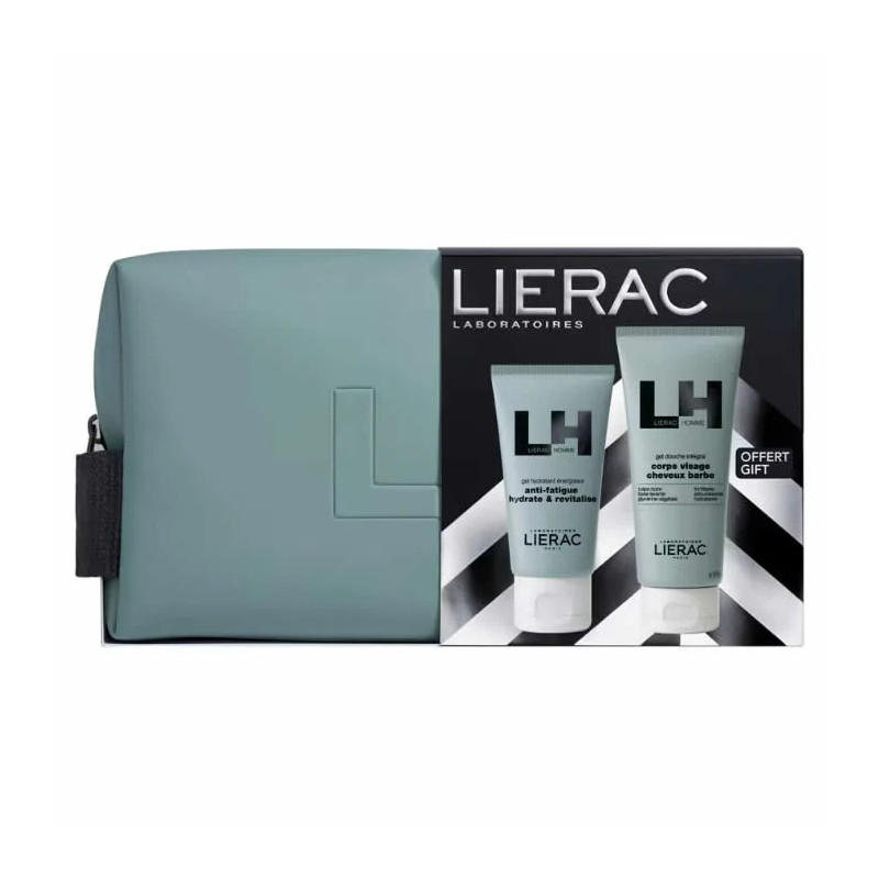 Lierac Homme Gel Hydratant Anti-Fatigue Coffret 3 Produits
