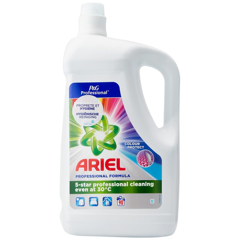 Ariel Détergent liquide Professional Antimanchas 90 doses