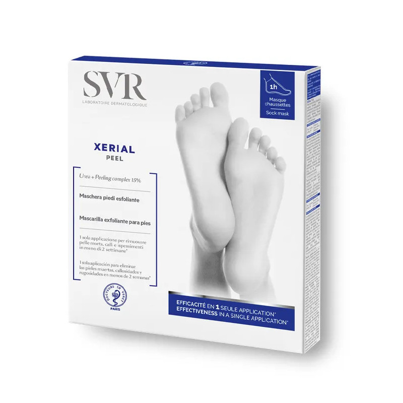 SVR Xérial Peel Mask - Soin Exfoliant Pieds | Kermatone