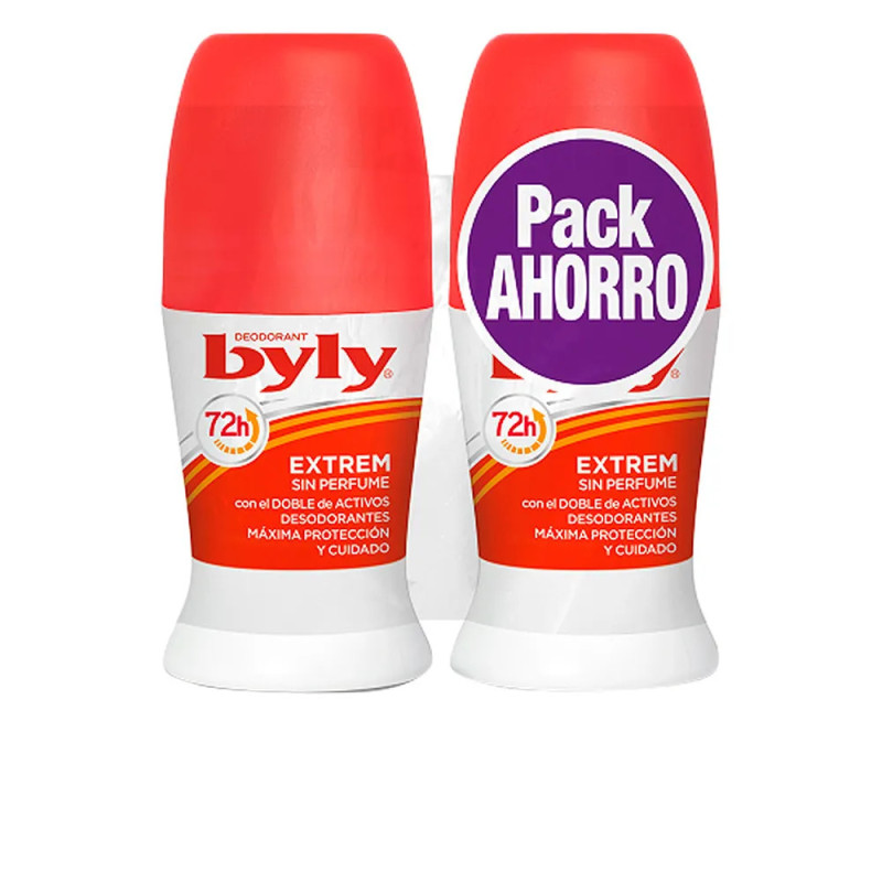 Byly Extrem Déodorant Roll On 2x50ml - Confiance & Fraîcheur | Kermatone