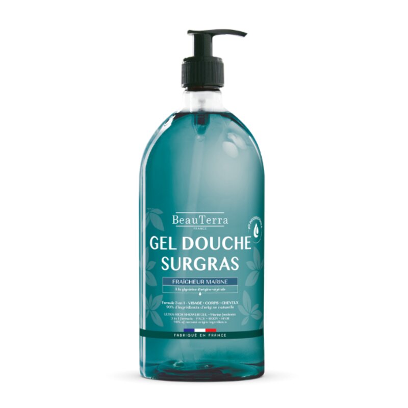 Beauterra Gel Ducha Frescor Marino 1L - BEAUTERRA