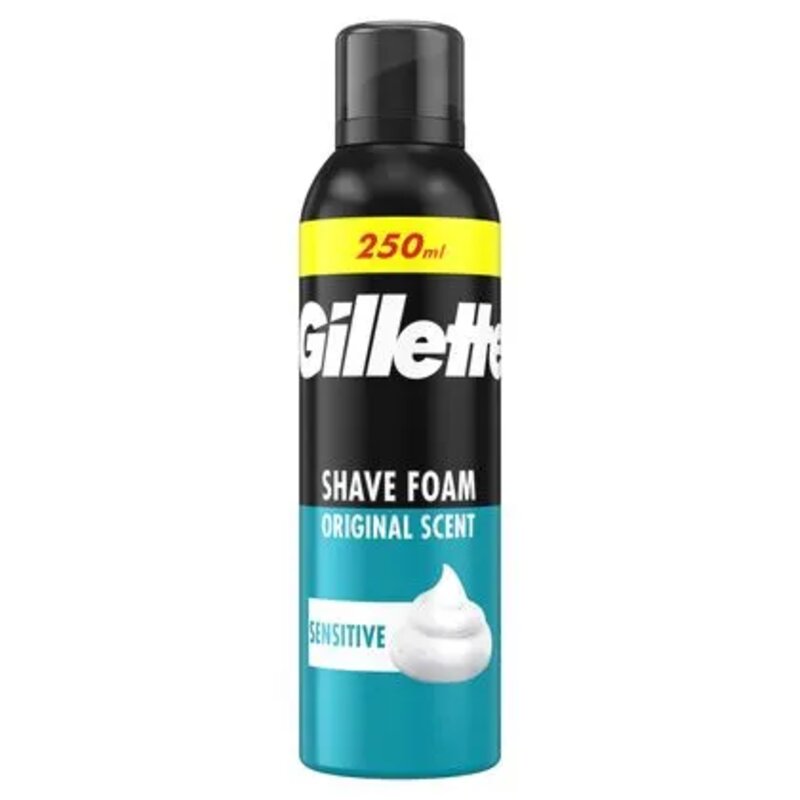 Gillette Mousse Classique Peau Sensible 250ml