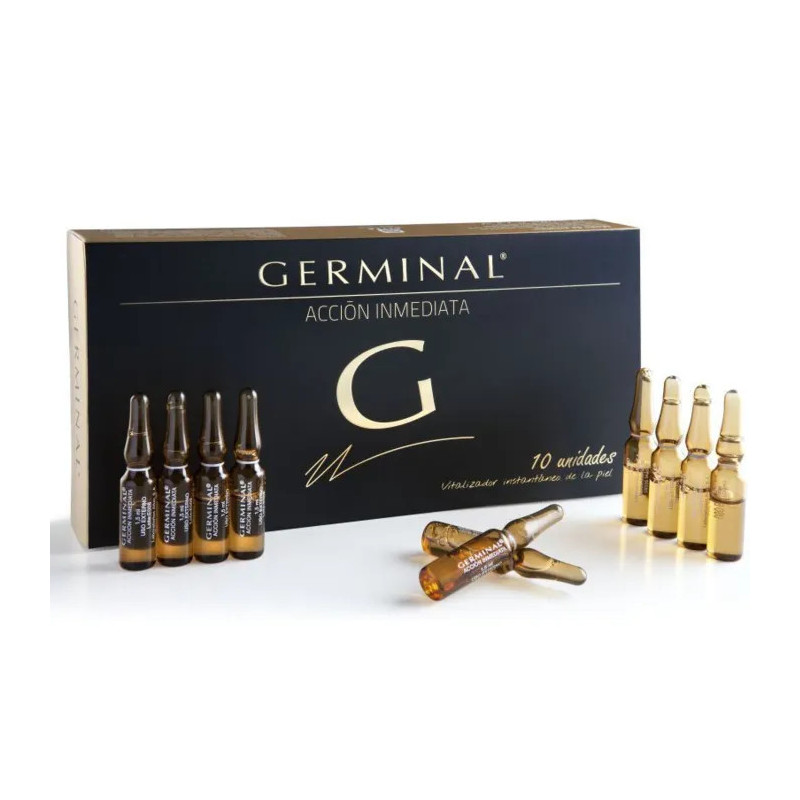 Germinal Action Inmédiate Ampoules - Soin Éclat Kermatone