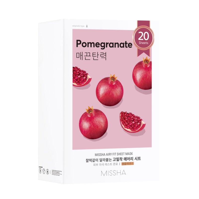Masque Missha Airy Fit Grenade - Soin Éclat