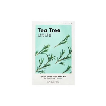 Masque Missha Air Fit Tea Tree 19g - Soin Apaisant