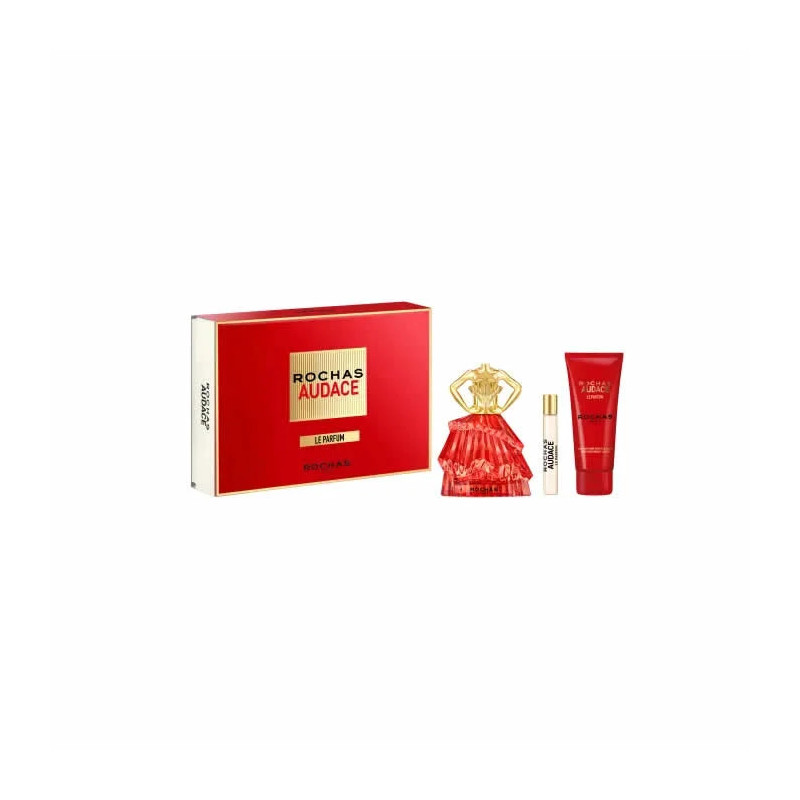 Rochas Audace Le Parfum 90ml - Coffret 3 Produits