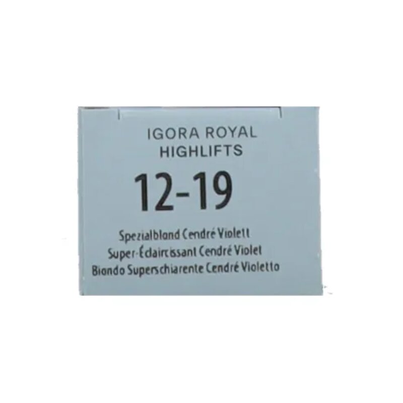 Schwarzkopf Igora Royal Highlifts 12-19 60ml