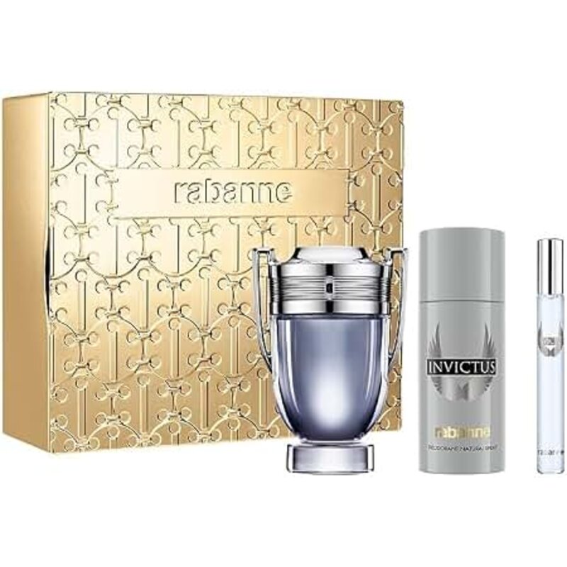 Paco Rabanne Invictus EDT 100ml + Déo 150ml + 10ml