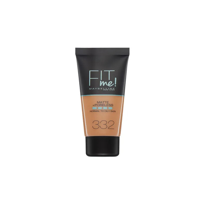 Maybelline Fit Me Matte + Poreless 332 - Fond de Teint Kermatone