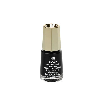 Mavala Vernis À Ongles Noir 48 - Brillance Et Longue Tenue | Kermatone
