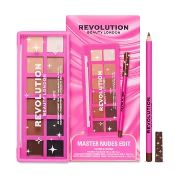Revolution Make Up The Master Nudes Edit 2 Pièces