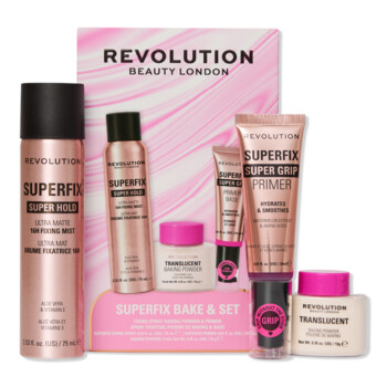 Revolution Make Up Superfix Bake Kit 3 Pièces