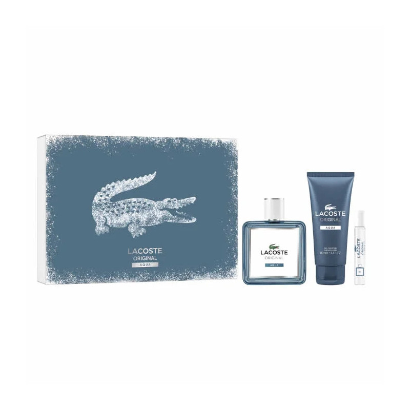 Lacoste Original Aqua EDP 100ml Coffret 3 produits