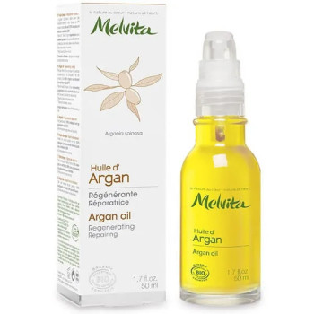 Melvita Huile d'Argan 50ml - Soin Éclat & Nutrition