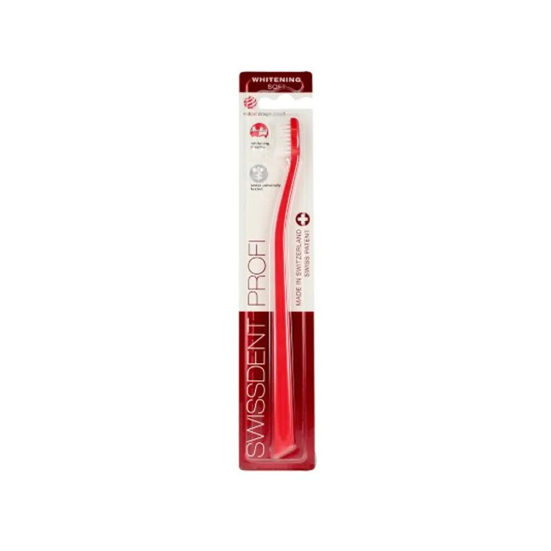 Swissdent Brosse À Dents Blanchiment Rouge | Profi