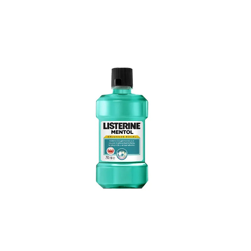 Listerine Mentol Rinçage Oral 250ml - Fraîcheur Instantanée | Kermatone