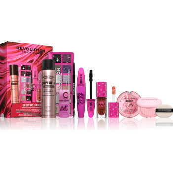 Revolution Make Up Glow Up Icons Estuche 8 Piezas