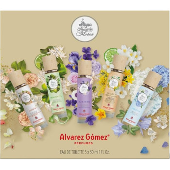 Alvarez Gomez Lot de 5 bouteilles d'eau fraîche - 5x 30ml