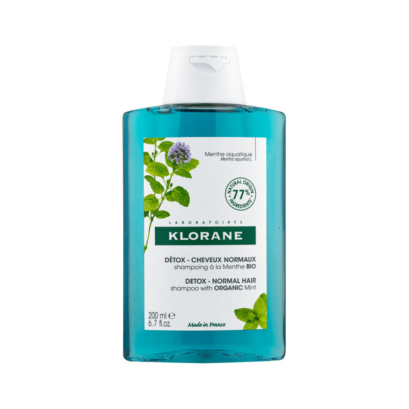 Shampoing Détox Aqua Mint Klorane 200ml