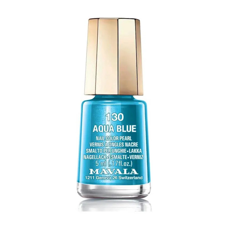 Mavala Vernis À Ongles 130 Aqua Blue - 5 ml | Kermatone