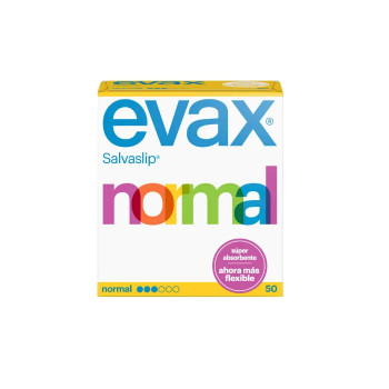 Evax Normal Protège Slip 50 Unités - Confort et Protection Kermatone