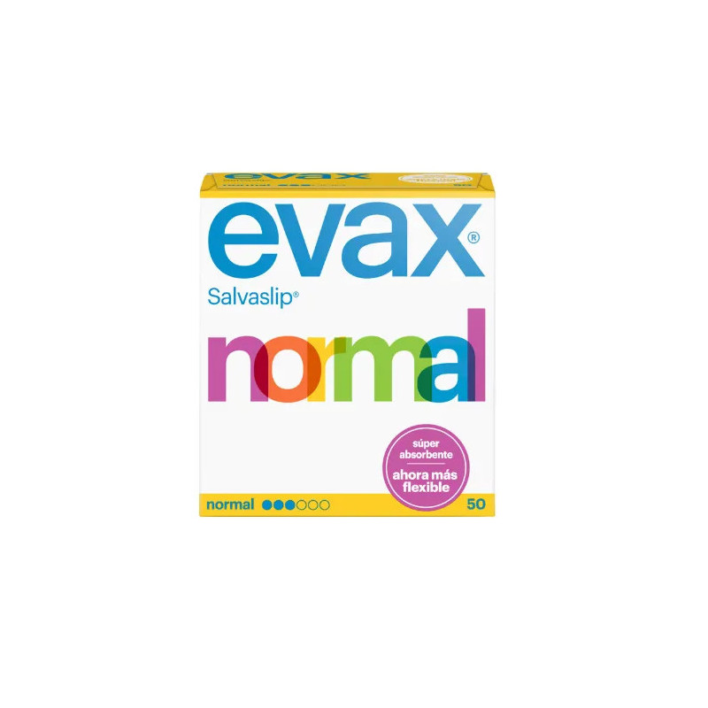 Evax Normal Protège Slip 50 Unités - Confort et Protection Kermatone