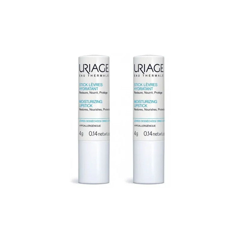 Uriage Stick Lèvres Hydratant - 2x4 g
