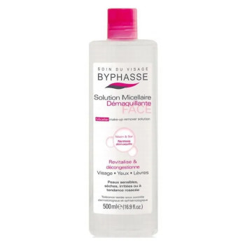 Démaquillant Micellaire Peaux Sensibles - Byphasse 500ml | Kermatone