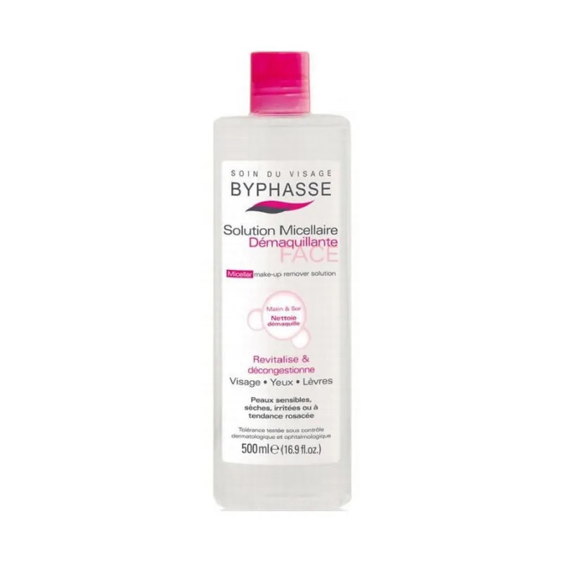 Démaquillant Micellaire Peaux Sensibles - Byphasse 500ml | Kermatone