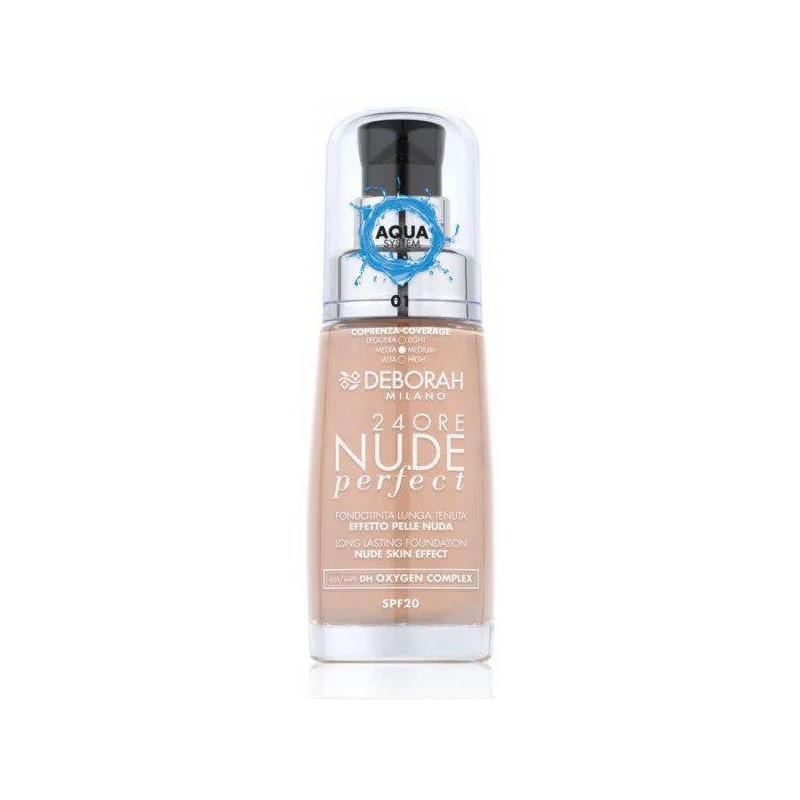 Deborah Milano Fond de teint Dh Maquillaje 24ore Perfect Nude 03